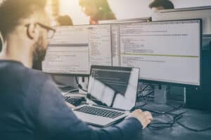 developer terminal claude code workspace clean modern
